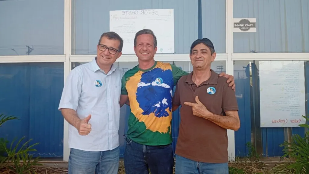 Movimentação de candidatos agita centro de Três Lagoas e antecipa clima eleitoral de 2026