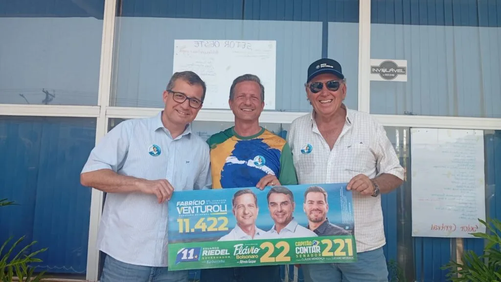 Movimentação de candidatos agita centro de Três Lagoas e antecipa clima eleitoral de 2026