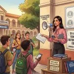 Críticas a Ex-Aluna que Interpreta Regras da Educação no Paraguai