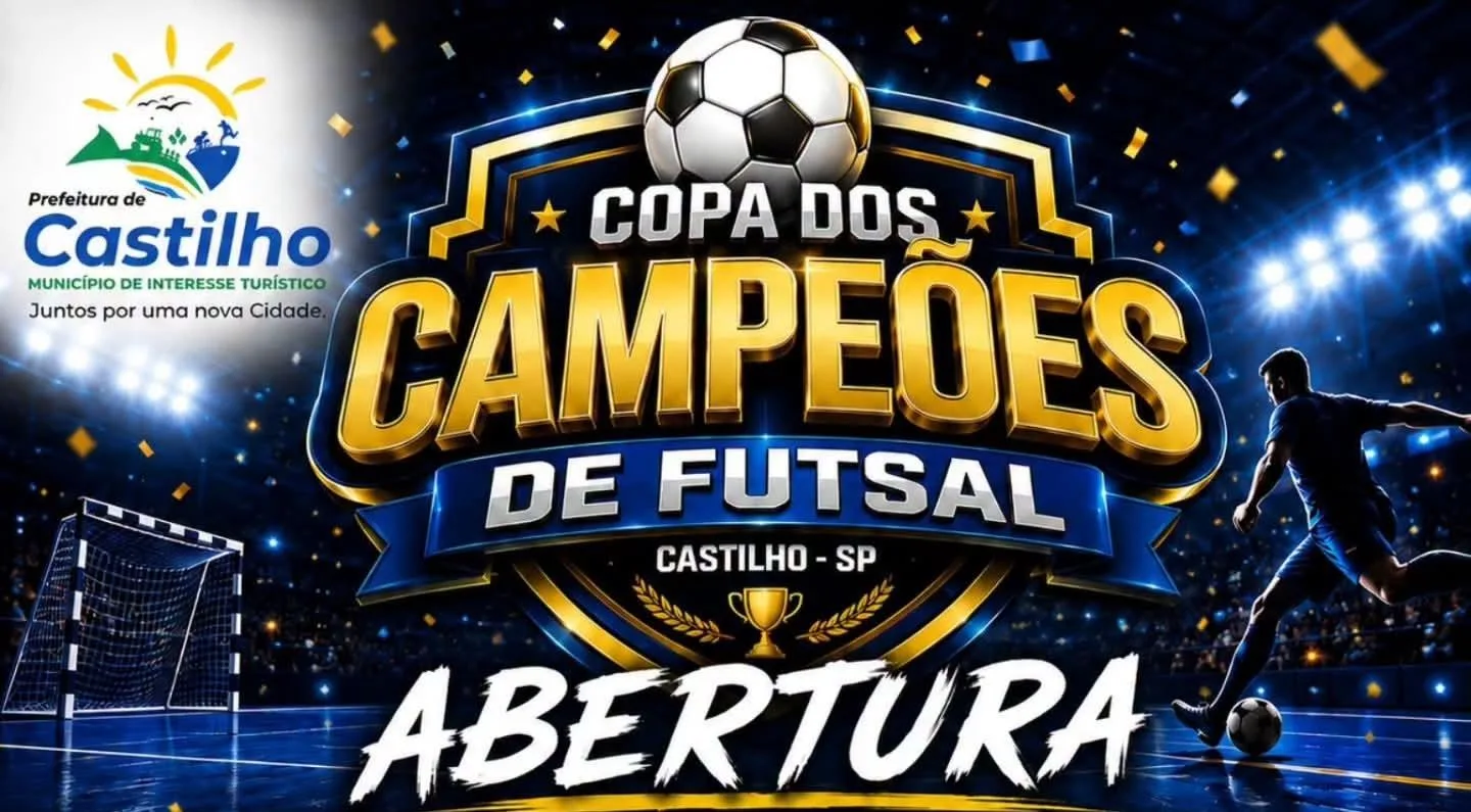 Copa dos Campeões de Futsal 2026 abre segunda-feira com seis equipes