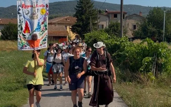 Jovens Franciscano chegam a Assis para Encontro Internacional com o Papa