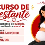 Curso de Primeiros Socorros para Gestantes na UBS Laranjeiras