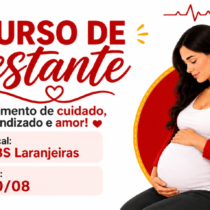 Curso de Primeiros Socorros para Gestantes na UBS Laranjeiras Curso de Primeiros Socorros para Gestantes na UBS Laranjeiras