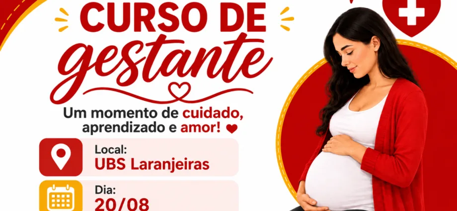 Curso de Primeiros Socorros para Gestantes na UBS Laranjeiras