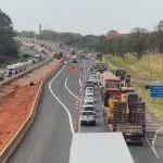 Interdições na Rodovia Washington Luís para obras de drenagem em Rio Preto