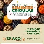 Feira de Sementes Crioulas terá edição itinerante inédita em Castilho neste sábado