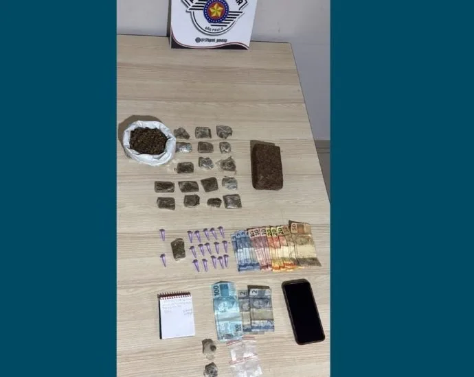 Força Tática apreende drogas em operação em São José do Rio Preto