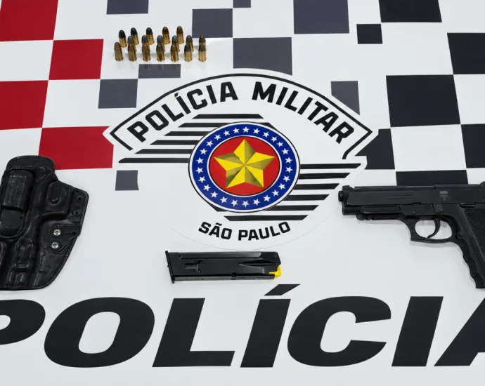 HOMEM É PRESO POR PORTE ILEGAL DE ARMA EM ILHA SOLTEIRA (SP)