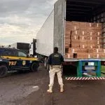 PRF apreende 539 mil maços de cigarro contrabandeado em Mato Grosso do Sul