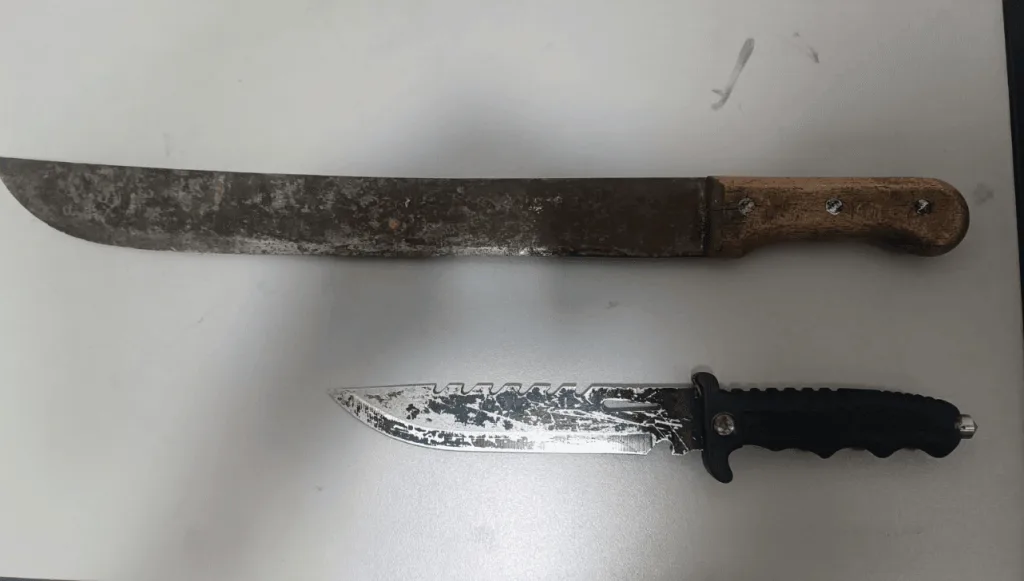 Homem é preso após tentativa de homicídio com faca e facão em Mirassol