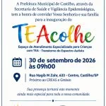 TEAcolhe em Castilho será inaugurado nesta quarta-feira, 30