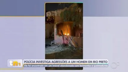 Polícia investiga agressões a um homem encontrado queimado em Rio Preto