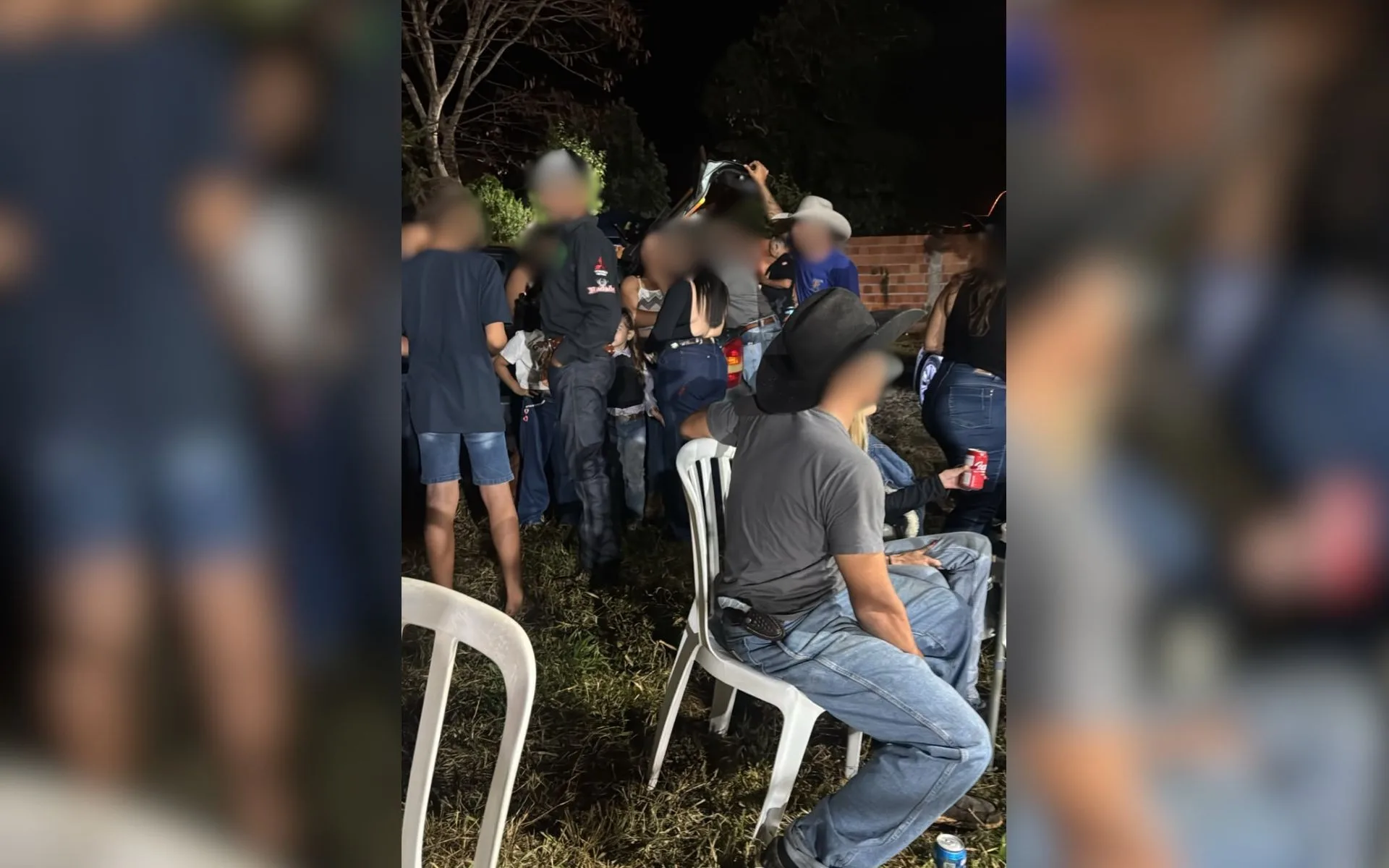 Adolescentes são flagrados em rodeio clandestino em Ipiguá consumindo bebidas alcoólicas