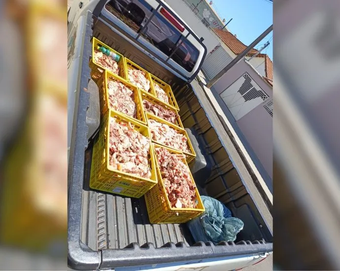 Vigilância Sanitária interdita fábrica clandestina de produtos de origem animal em Birigui