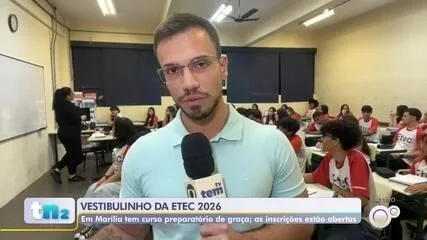 Etec de Marília abre inscrições gratuitas para curso preparatório do Vestibulinho