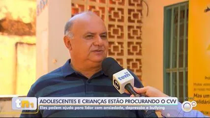 Cresce busca de crianças e adolescentes por apoio emocional no CVV em Rio Preto