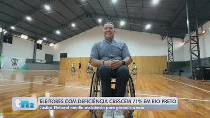 Cresce em 71% o número de eleitores com deficiência em Rio Preto