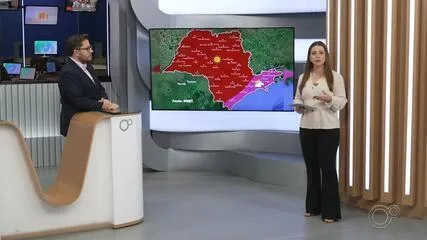 Destaque na previsão do tempo para o noroeste de SP é o alerta de onda de calor
