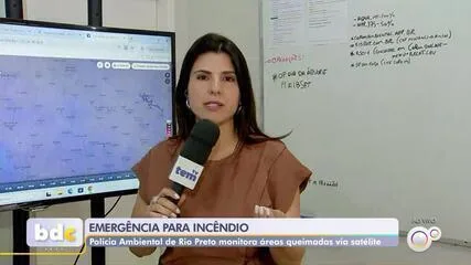 Polícia Ambiental monitora queimadas via satélite com Noroeste em estado de emergência