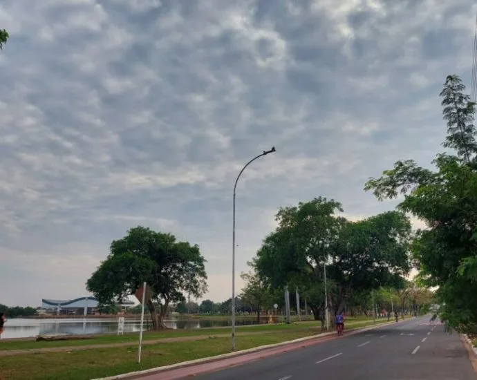 Mudanças climáticas em Três Lagoas devido à frente fria Mudanças climáticas em Três Lagoas devido à frente fria