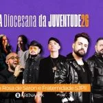 Show da banda Rosa de Saron ocorre neste domingo em Três Lagoas