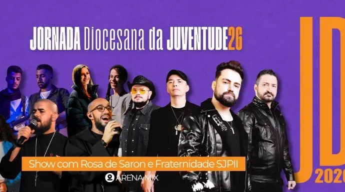 Show da banda Rosa de Saron ocorre neste domingo em Três Lagoas Show da banda Rosa de Saron ocorre neste domingo em Três Lagoas