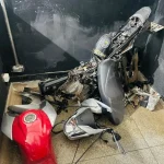 Moto furtada é recuperada desmontada e dois são detidos em Três Lagoas