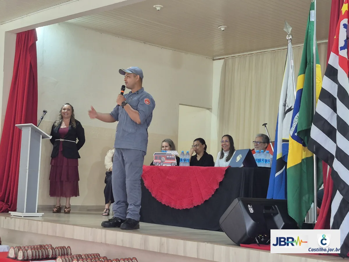 Bombeiro na Escola em Castilho celebra formatura de 2026