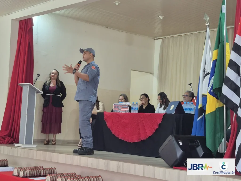 Bombeiro na Escola em Castilho celebra formatura de 2026