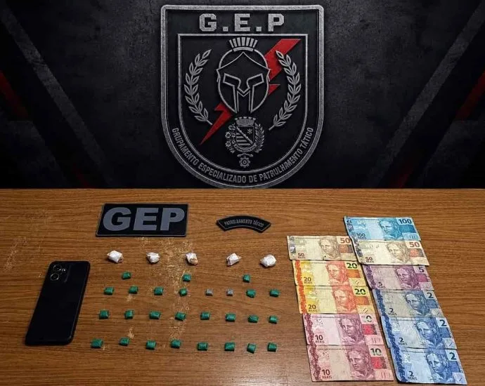Apreensão de crack em Araçatuba resulta na prisão de suspeito