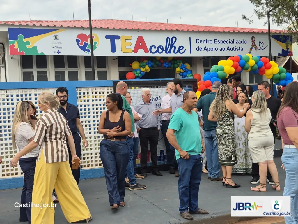 Inauguração do TEAcolhe em Castilho amplia atendimento a crianças com autismo