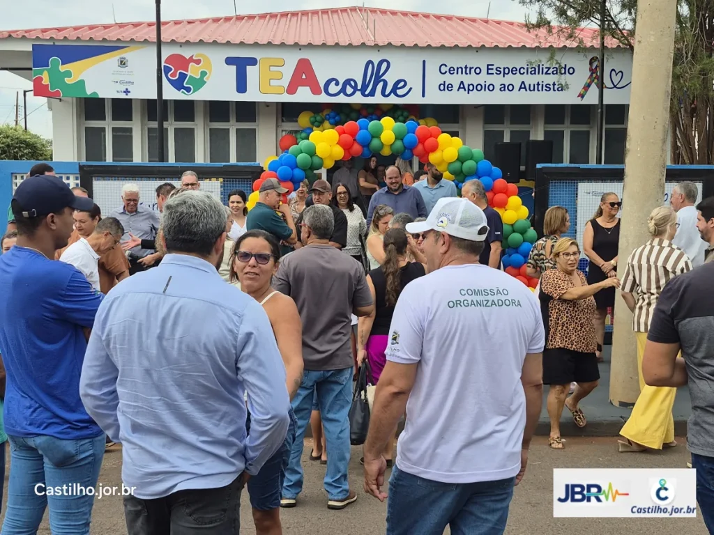 Inauguração do TEAcolhe em Castilho amplia atendimento a crianças com autismo