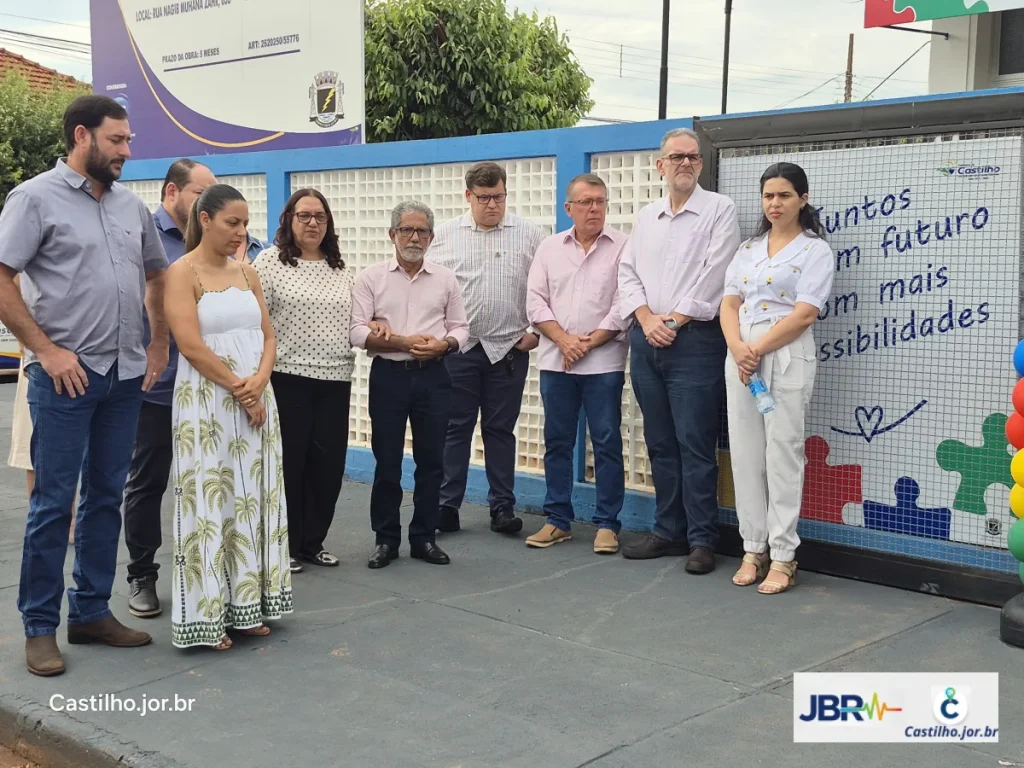 Inauguração do TEAcolhe em Castilho amplia atendimento a crianças com autismo