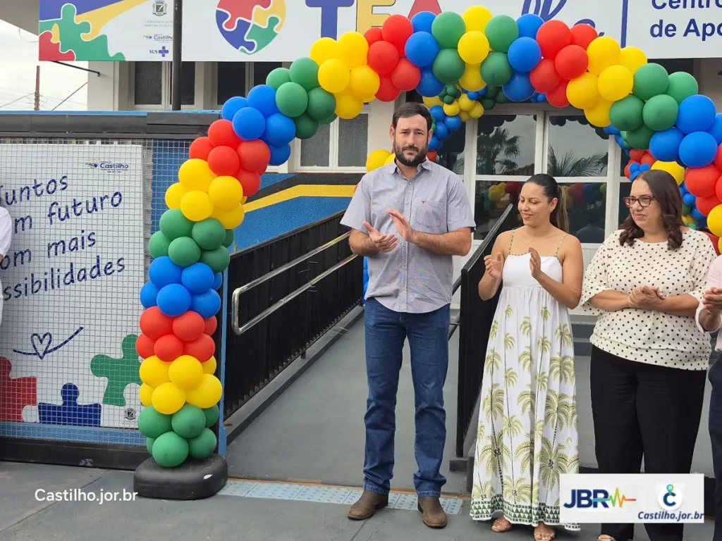 Inauguração do TEAcolhe em Castilho amplia atendimento a crianças com autismo
