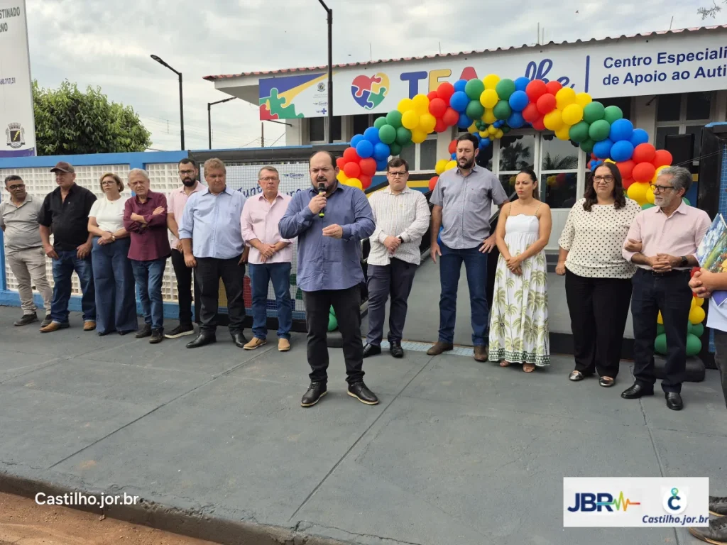 Inauguração do TEAcolhe em Castilho amplia atendimento a crianças com autismo