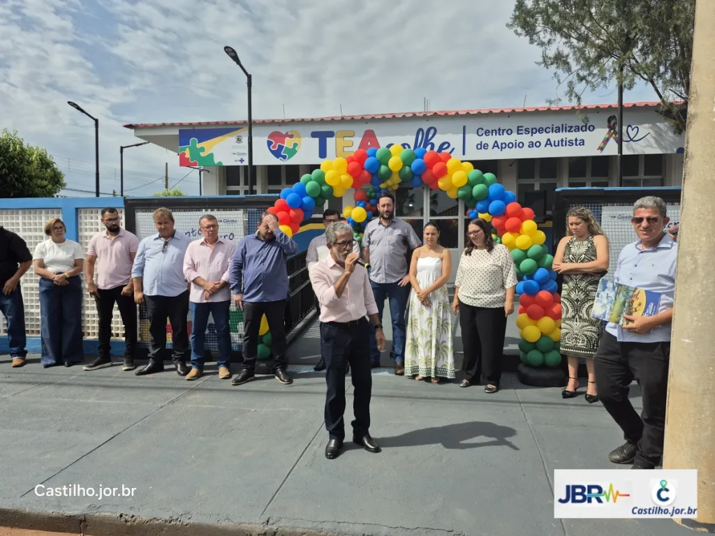 Inauguração do TEAcolhe em Castilho amplia atendimento a crianças com autismo