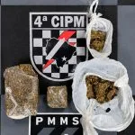Operação da Força Tática resulta em apreensão de maconha em Chapadão do Sul