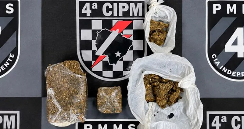 Operação da Força Tática resulta em apreensão de maconha em Chapadão do Sul Operação da Força Tática resulta em apreensão de maconha em Chapadão do Sul