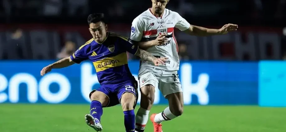 São Paulo é eliminado da Copa Sul-Americana após empate com Boca Juniors