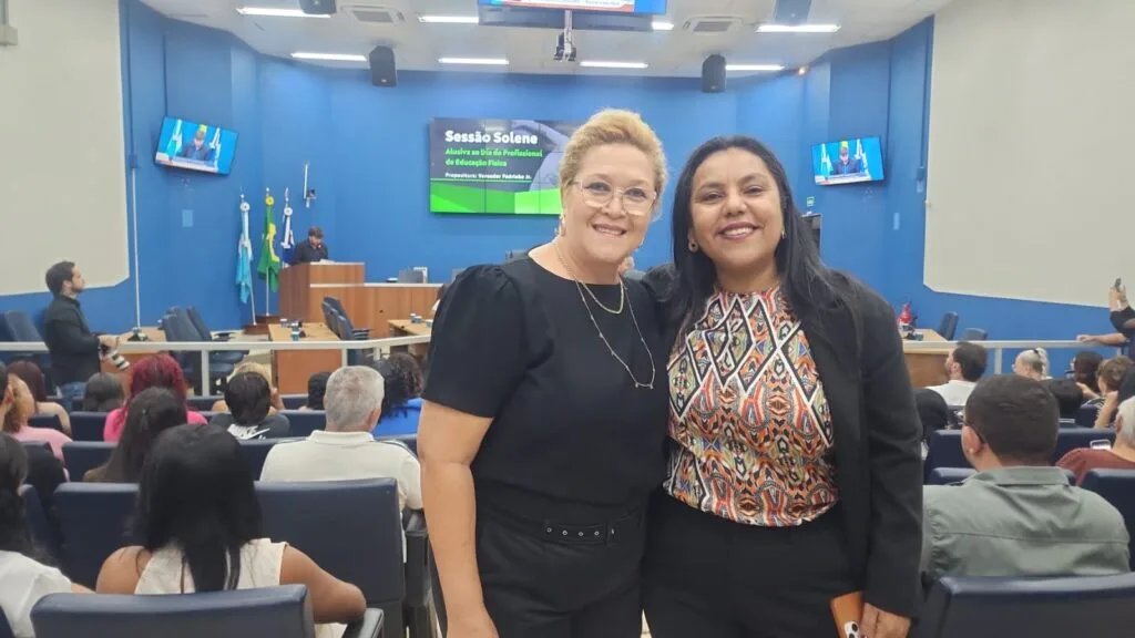Câmara homenageia profissionais de Educação Física em noite de reconhecimento e emoção