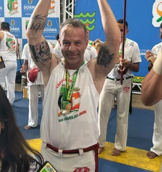 Professor de Três Lagoas conquista pódios na Taça Capoeira das Favelas em Goiânia