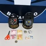 Casal é detido por tráfico de drogas em Três Lagoas após ação da Força Tática e GETAM