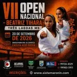 VII Open Nacional de Karatê será realizado em Três Lagoas no dia 20 de setembro de 2026