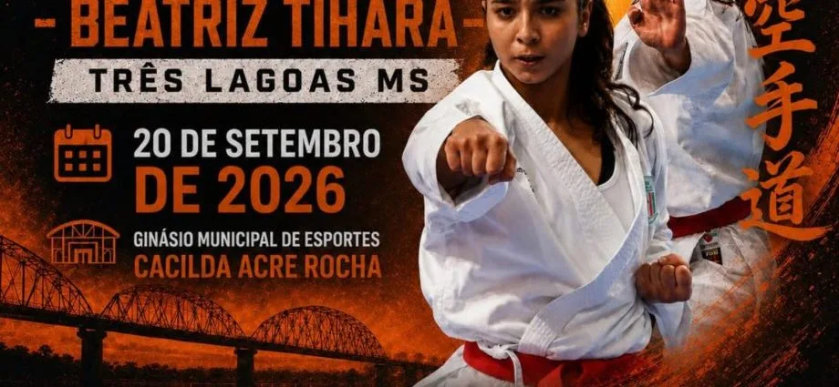 VII Open Nacional de Karatê será realizado em Três Lagoas no dia 20 de setembro de 2026 VII Open Nacional de Karatê será realizado em Três Lagoas no dia 20 de setembro de 2026