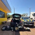 PRF apreende mais de 144 kg de drogas em perseguição na BR-262