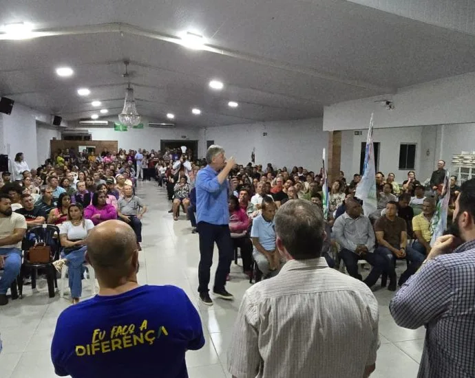 Jaime Verruck reúne lideranças em encontro em Três Lagoas Jaime Verruck reúne lideranças em encontro em Três Lagoas