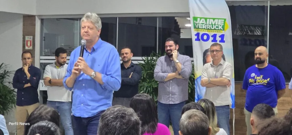 Verruck reúne lideranças políticas e empresariais em encontro em Três Lagoas