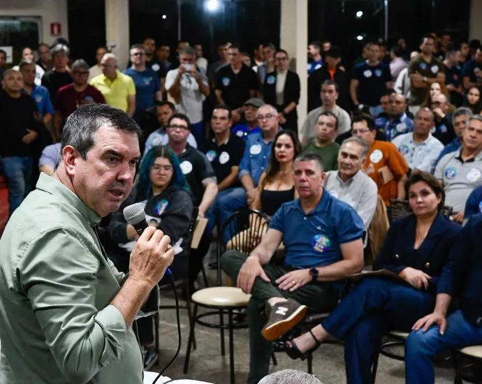 Governador Riedel promete investimentos em segurança pública e valorização de profissionais