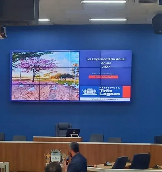 Três Lagoas apresenta proposta da LOA 2027 com orçamento de R$ 1,516 bilhão