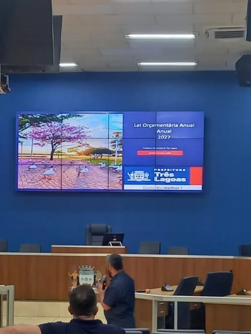 Três Lagoas apresenta proposta da LOA 2027 com orçamento de R$ 1,516 bilhão